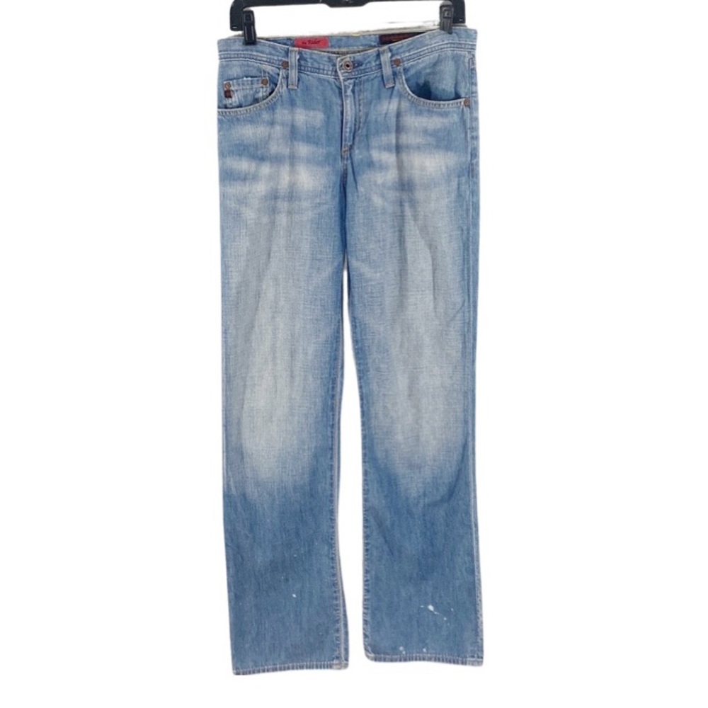 Ag Adriano Goldschmied The Rider Medium Light Wash jeans